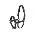 ESKADRON PLATINUM DOUBLE PIN FAUX LEATHER HEADCOLLAR